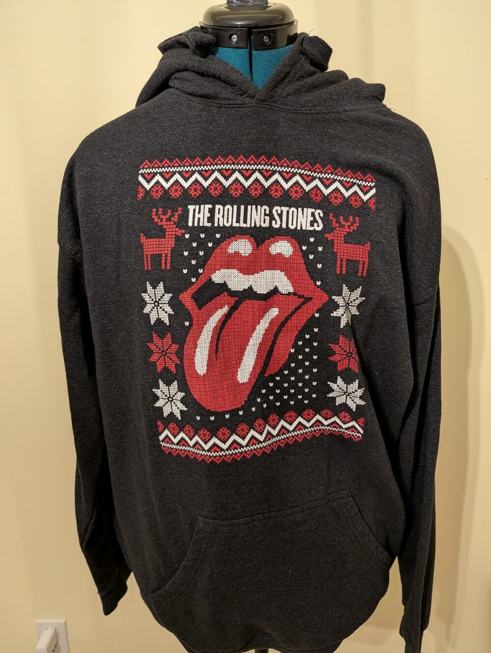 The Rolling Stones Black Holiday Graphic Hoodie